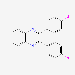 2,3-Bis(4-iodophenyl)quinoxaline