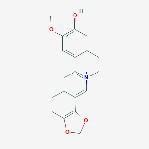 molecular formula C19H16NO4+ B150185 Groenlandicine CAS No. 38691-95-1