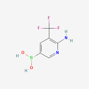 2-Amino-3-(trifluoromethyl)-pyridine-5-boronic acid