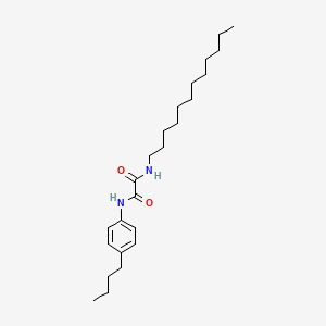 molecular formula C24H40N2O2 B15018509 N-(4-butylphenyl)-N'-dodecylethanediamide 