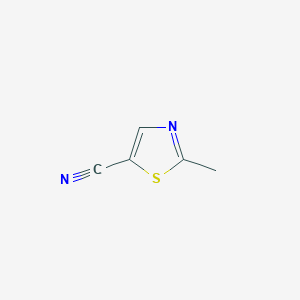 molecular formula C5H4N2S B1501852 2-Methylthiazole-5-carbonitrile CAS No. 60735-10-6