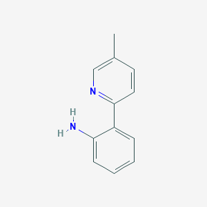 molecular formula C12H12N2 B1501854 2-(5-Methylpyridin-2-YL)aniline CAS No. 885277-33-8