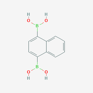 molecular formula C10H10B2O4 B150188 萘-1,4-二硼酸 CAS No. 22871-75-6