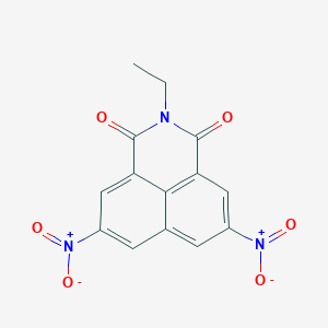 2-ethyl-5,8-dinitro-1H-benzo[de]isoquinoline-1,3(2H)-dione