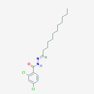 2,4-dichloro-N'-[(1E)-dodecylidene]benzohydrazide