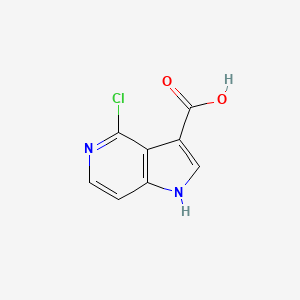 molecular formula C8H5ClN2O2 B1501901 4-Chloro-1H-pyrrolo[3,2-c]pyridine-3-carboxylic acid CAS No. 1190316-39-2