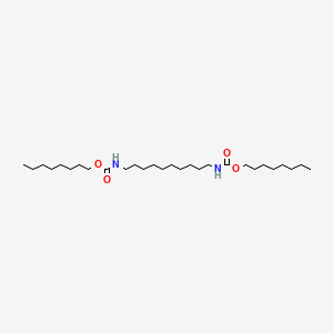 molecular formula C28H56N2O4 B15019086 octyl N-(10-{[(octyloxy)carbonyl]amino}decyl)carbamate 