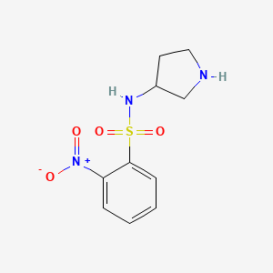 2-Nitro-N-pyrrolidin-3-YL-benzenesulfonamide