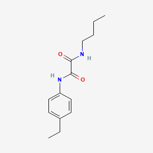 N-butyl-N'-(4-ethylphenyl)ethanediamide