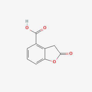 molecular formula C9H6O4 B1501950 2-Oxo-2,3-dihydrobenzofuran-4-carboxylic acid CAS No. 199122-01-5