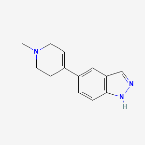 5-(1-Methyl-1,2,3,6-tetrahydro-pyridin-4-YL)-1H-indazole