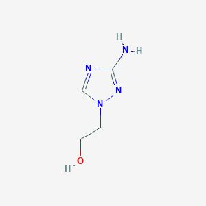molecular formula C4H8N4O B1501964 2-(3-氨基-1H-1,2,4-三唑-1-基)乙醇 CAS No. 1177351-79-9