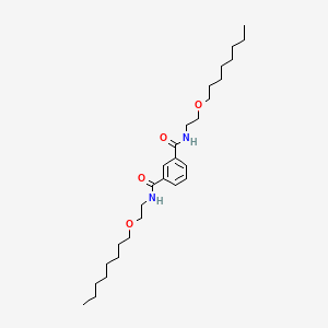 N,N'-bis[2-(octyloxy)ethyl]benzene-1,3-dicarboxamide