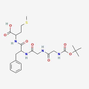 N-(tert-butoxycarbonyl)glycylglycylphenylalanylmethionine