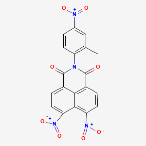 2-(2-methyl-4-nitrophenyl)-6,7-dinitro-1H-benzo[de]isoquinoline-1,3(2H)-dione