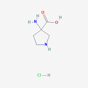 3-Aminopyrrolidine-3-carboxylic acid hydrochloride