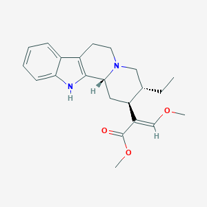 molecular formula C22H28N2O3 B150204 Hirsutine CAS No. 7729-23-9
