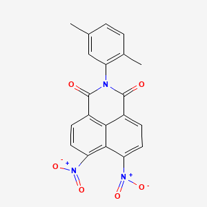 2-(2,5-dimethylphenyl)-6,7-dinitro-1H-benzo[de]isoquinoline-1,3(2H)-dione