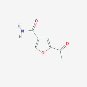 B150208 5-Acetylfuran-3-carboxamide CAS No. 133674-66-5