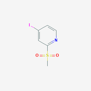 4-Iodo-2-(methylsulfonyl)pyridine