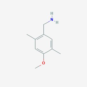 4-Methoxy-2,5-dimethylbenzylamine