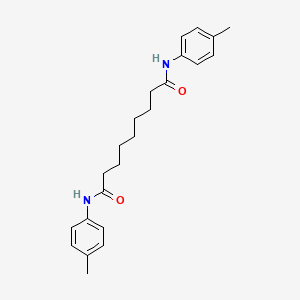 N,N'-bis(4-methylphenyl)nonanediamide