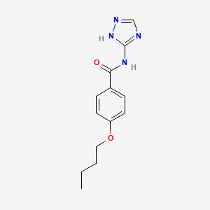 4-butoxy-N-(4H-1,2,4-triazol-3-yl)benzamide