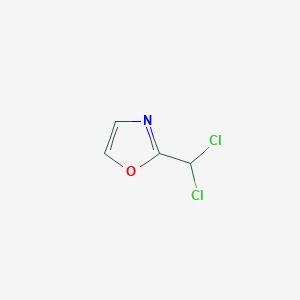 molecular formula C4H3Cl2NO B1502143 2-Dichloromethyl-oxazole CAS No. 885274-38-4