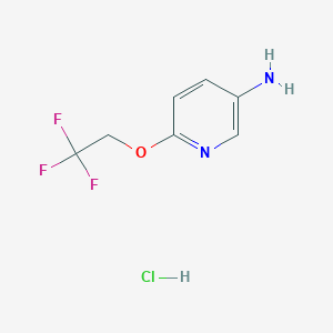 6-(2,2,2-Trifluoroethoxy)pyridin-3-amine hydrochloride