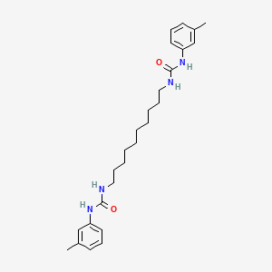 molecular formula C26H38N4O2 B15021721 1,1'-Decane-1,10-diylbis[3-(3-methylphenyl)urea] 