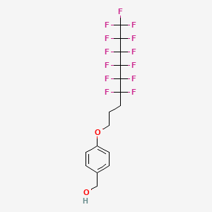 4-(4,4,5,5,6,6,7,7,8,8,9,9,9-Tridecafluorononyloxy)benzyl alcohol