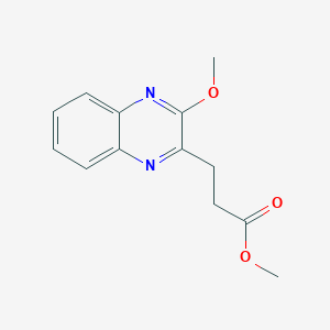 Methyl 3-(3-methoxyquinoxalin-2-yl)propanoate