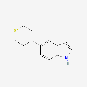 5-(3,6-Dihydro-2H-thiopyran-4-YL)-1H-indole