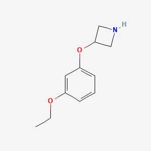 molecular formula C11H15NO2 B1502185 3-(3-Ethoxyphenoxy)azetidine 