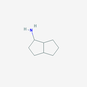 molecular formula C8H15N B1502186 Octahydropentalen-1-amine CAS No. 78294-26-5