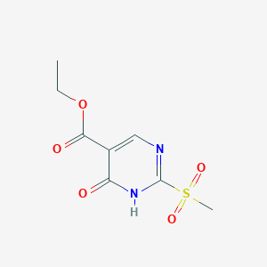 Ethyl 4-hydroxy-2-(methylsulfonyl)pyrimidine-5-carboxylate