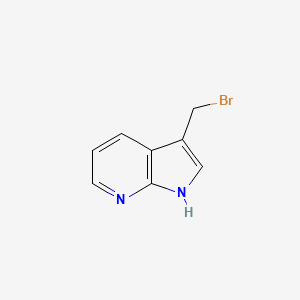 molecular formula C8H7BrN2 B1502204 3-(bromomethyl)-1H-pyrrolo[2,3-b]pyridine CAS No. 1174007-40-9