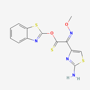 molecular formula C13H10N4O2S3 B1502208 MAEM CAS No. 959246-33-4