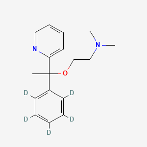 molecular formula C17H22N2O B1502231 Doxylamine D5 CAS No. 1173020-59-1