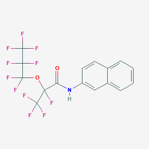 2,3,3,3-tetrafluoro-2-(heptafluoropropoxy)-N-(naphthalen-2-yl)propanamide