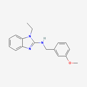 1-ethyl-N-(3-methoxybenzyl)-1H-benzimidazol-2-amine