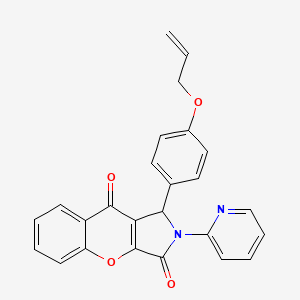 1-[4-(Prop-2-en-1-yloxy)phenyl]-2-(pyridin-2-yl)-1,2-dihydrochromeno[2,3-c]pyrrole-3,9-dione