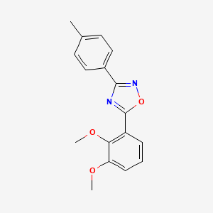 5-(2,3-Dimethoxyphenyl)-3-(4-methylphenyl)-1,2,4-oxadiazole