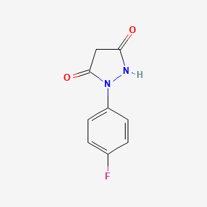 1-(4-Fluorophenyl)pyrazolidine-3,5-dione