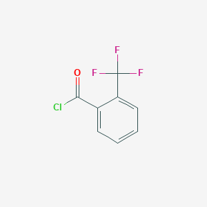 molecular formula C8H4ClF3O B150238 2-(三氟甲基)苯甲酰氯 CAS No. 312-94-7