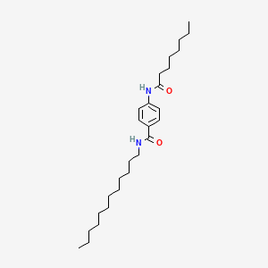 molecular formula C27H46N2O2 B15023848 N-dodecyl-4-(octanoylamino)benzamide 