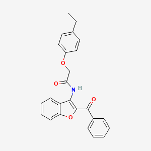 N-(2-benzoyl-1-benzofuran-3-yl)-2-(4-ethylphenoxy)acetamide