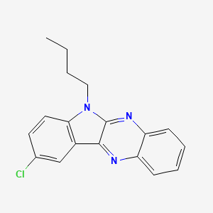 6-butyl-9-chloro-6H-indolo[2,3-b]quinoxaline