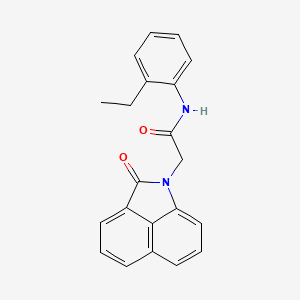 N-(2-ethylphenyl)-2-(2-oxobenzo[cd]indol-1(2H)-yl)acetamide