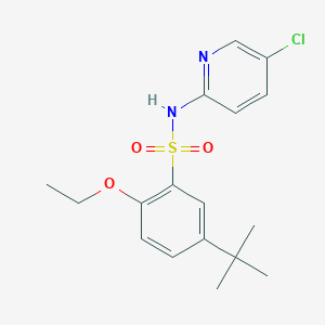 5-tert-butyl-N-(5-chloropyridin-2-yl)-2-ethoxybenzenesulfonamide